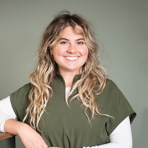 Maddie, veterinary team member at Olive Animal Hospital in Danville, IN