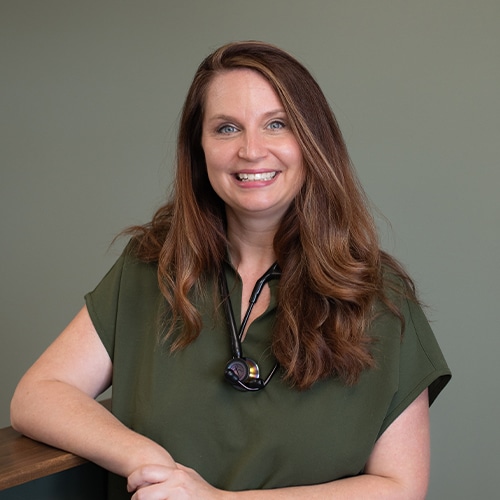 Shelly Hanlon, veterinary team member at Olive Animal Hospital in Danville, IN
