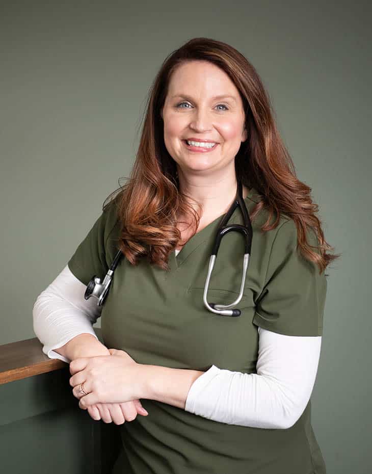 Shelly, veterinary team member at Olive Animal Hospital in Danville, IN