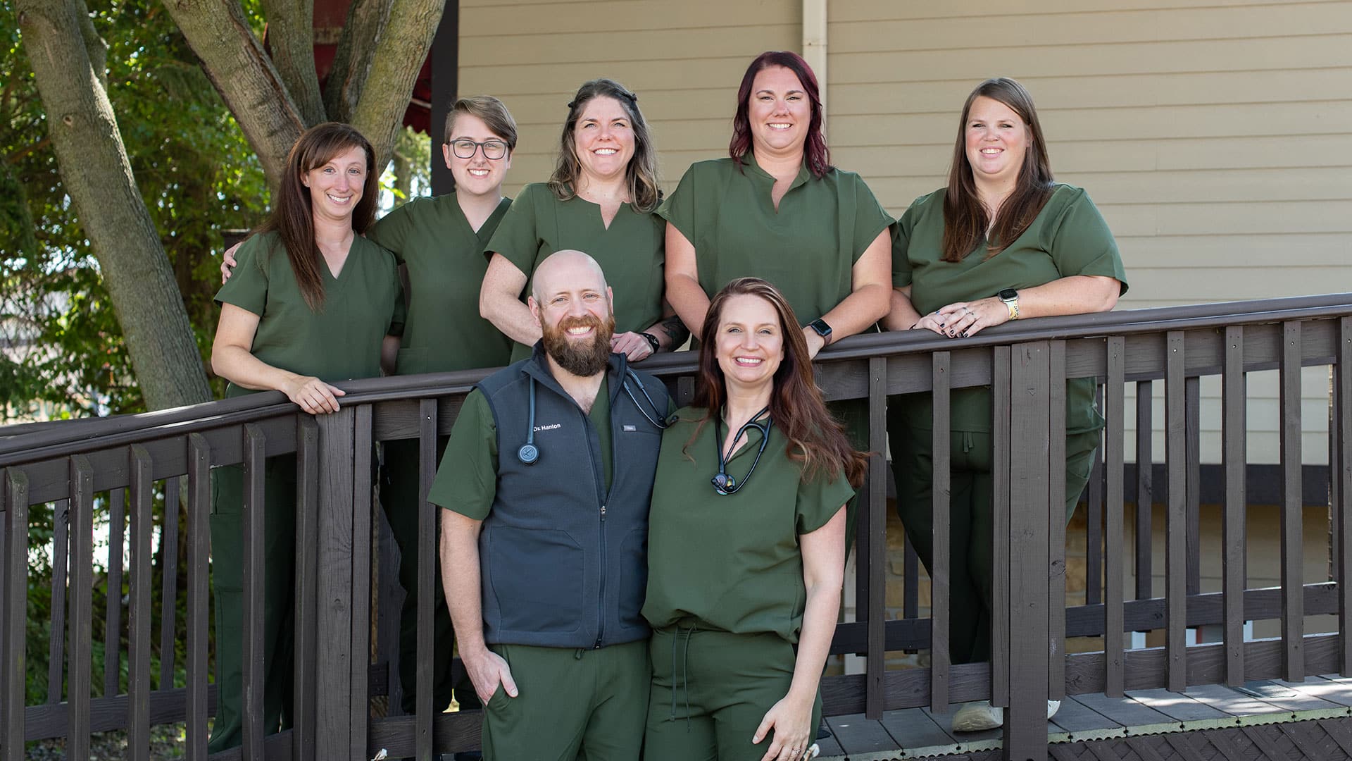 Veterinary team member at Olive Animal Hospital in Danville, IN